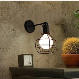 Restaurer les anciennes manières est l'ancien lampadaire Balcon Couloir Lampe murale en fer forgé