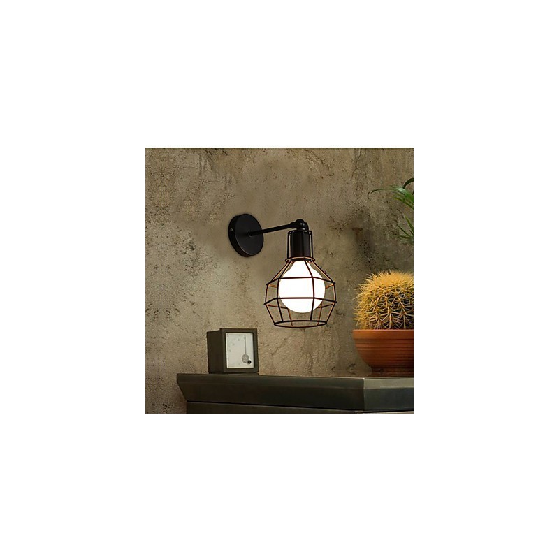 Restaurer les anciennes manières est l'ancien lampadaire Balcon Couloir Lampe murale en fer forgé