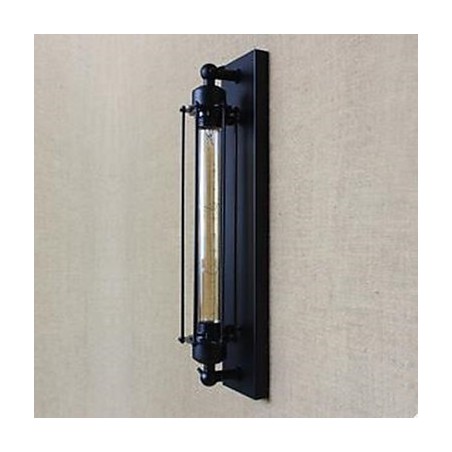 Lampe murale décorative en forme de flûte avec ampoules Edison Lampe murale décorative en forme de flûte avec ampoules Edison