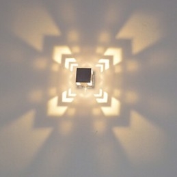 Appliques murales modernes contemporaines 6 x 6 x 7 cm