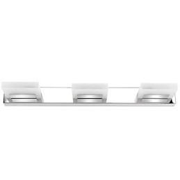 Lampe miroir en acier inoxydable et acrylique