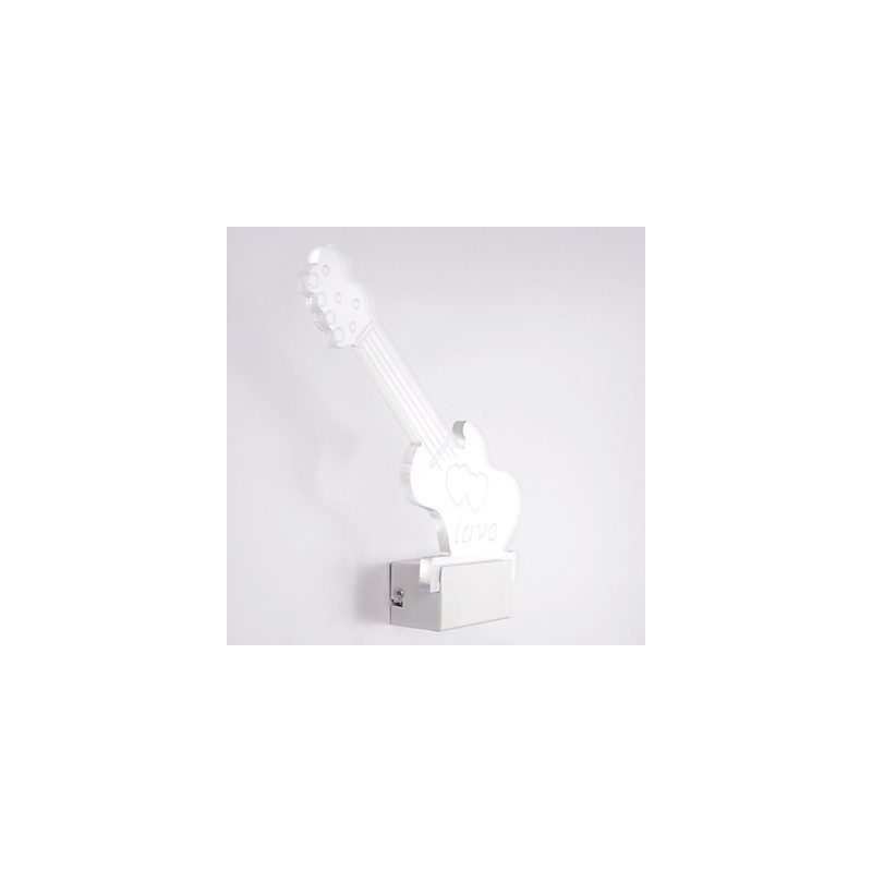 Applique murale en acrylique, lampe en PVC, lumière moderne contemporaine en métal