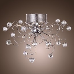 Lustre en cristal design moderne Living 9 lumières