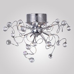 Lustre en cristal design moderne Living 9 lumières