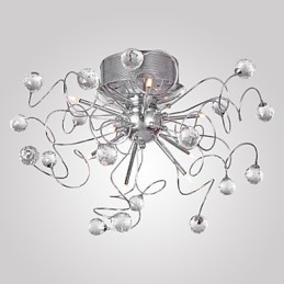 Lustre en cristal design moderne Living 9 lumières