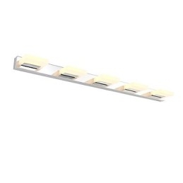 Lampe miroir en acier inoxydable et acrylique