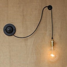 Lampe murale sans fil contractée à escalade libre, contrôle artistique
