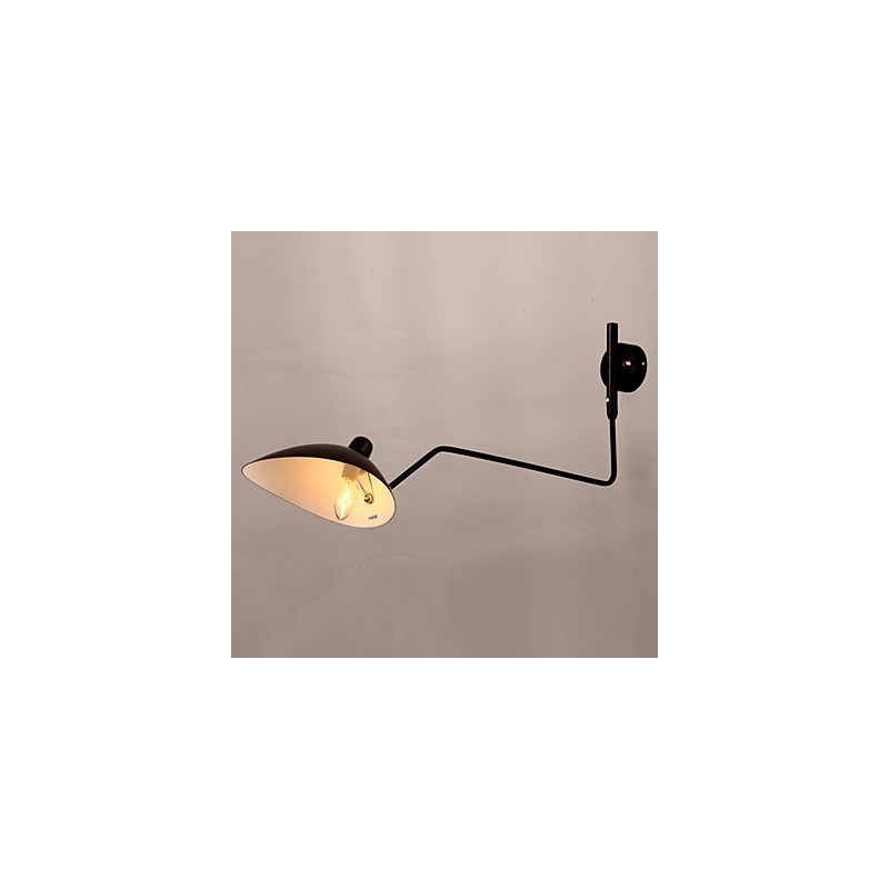 Applique murale style loft américain, style campagne, style vintage, lampe de chevet, longue lampe de travail mécanique, pour l'intérieur
