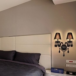 Appliques murales en cristal modernes et contemporaines en verre