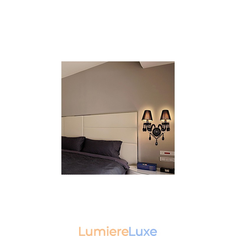 Appliques murales en cristal modernes et contemporaines en verre