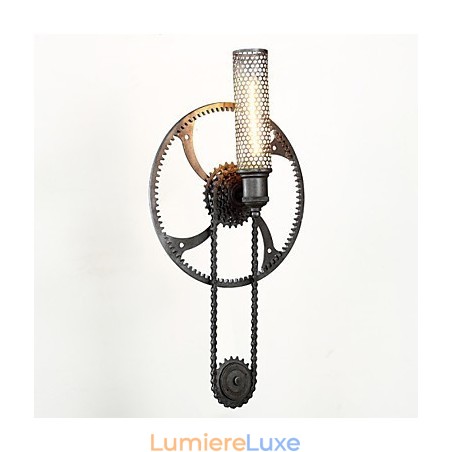 Applique murale Grand Mercure Mount Loft Steampunk Nordic American Warehouse Lampe murale rétro industrielle Gear Applique murale Grand Mercure Mount Loft Steampunk Nordic American Warehouse Lampe murale rétro industrielle Gear