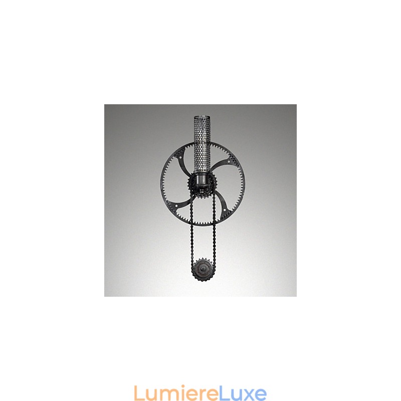 Applique murale Grand Mercure Mount Loft Steampunk Nordic American Warehouse Lampe murale rétro industrielle Gear