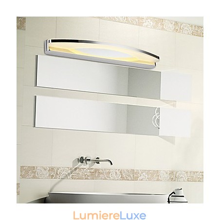 Applique murale moderne et contemporaine en métal pour salle de bain, longueur 180 cm Applique murale moderne et contemporaine en métal pour salle de bain, longueur 180 cm