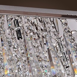 Plafonniers modernes contemporains en cristal