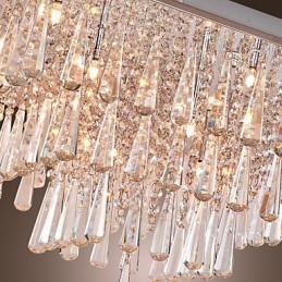 Plafonniers modernes contemporains en cristal