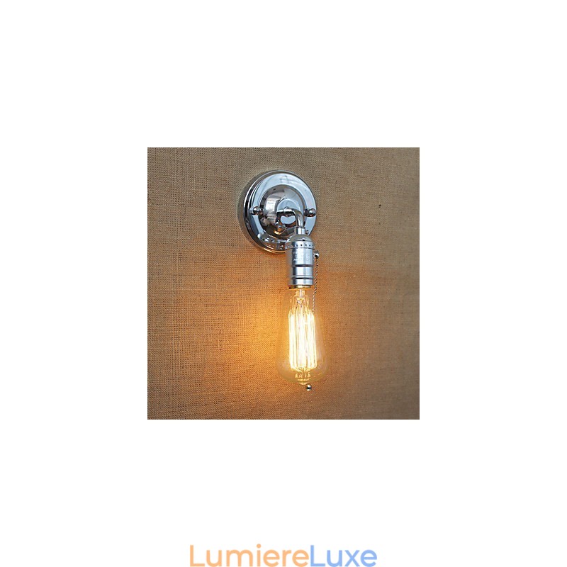 Lampe murale rétro moderne Edison style campagnard américain pour allée, mini lampe murale de salon