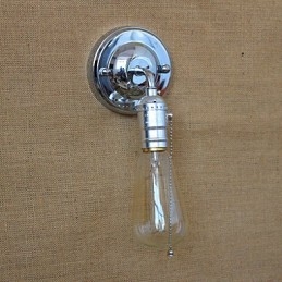 Lampe murale rétro moderne Edison style campagnard américain pour allée, mini lampe murale de salon