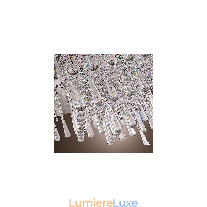 Plafonniers modernes contemporains en cristal
