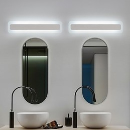 Appliques murales Éclairage de salle de bain Moderne Contemporain PVC