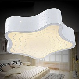 Plafonnier à absorption géométrique moderne et créatif en forme d'étoile de mer