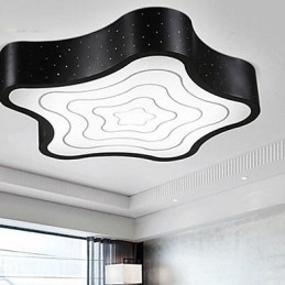 Plafonnier à absorption géométrique moderne et créatif en forme d'étoile de mer