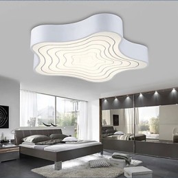 Plafonnier à absorption géométrique moderne et créatif en forme d'étoile de mer