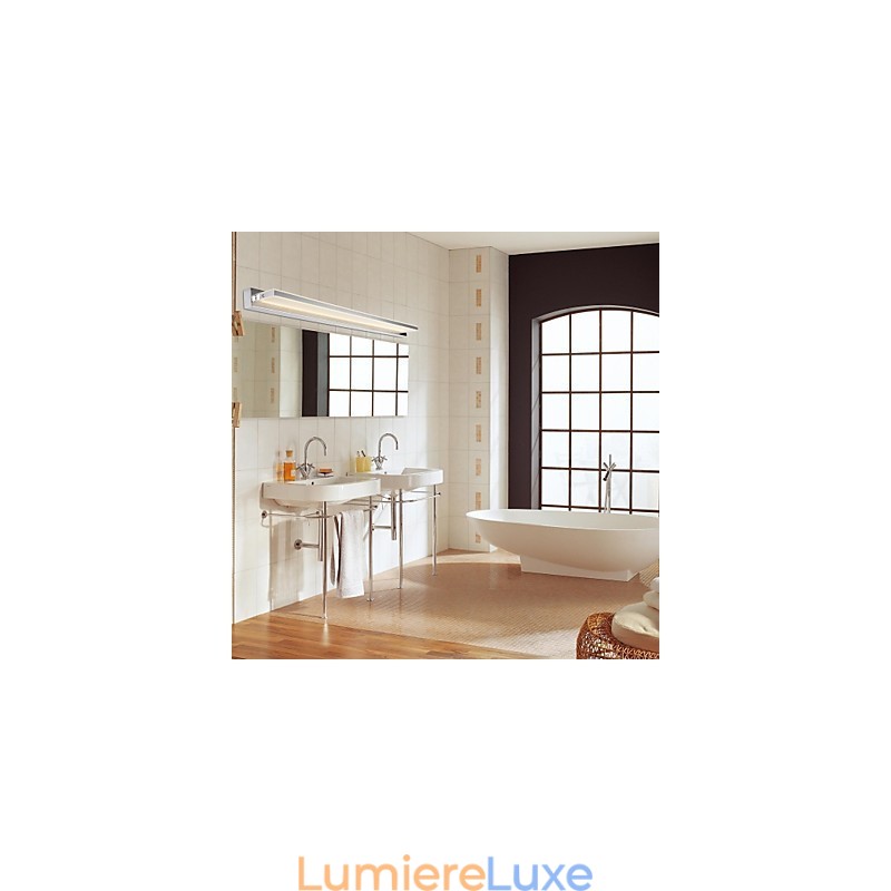 Lampe miroir en acier inoxydable et acrylique 100~240 V