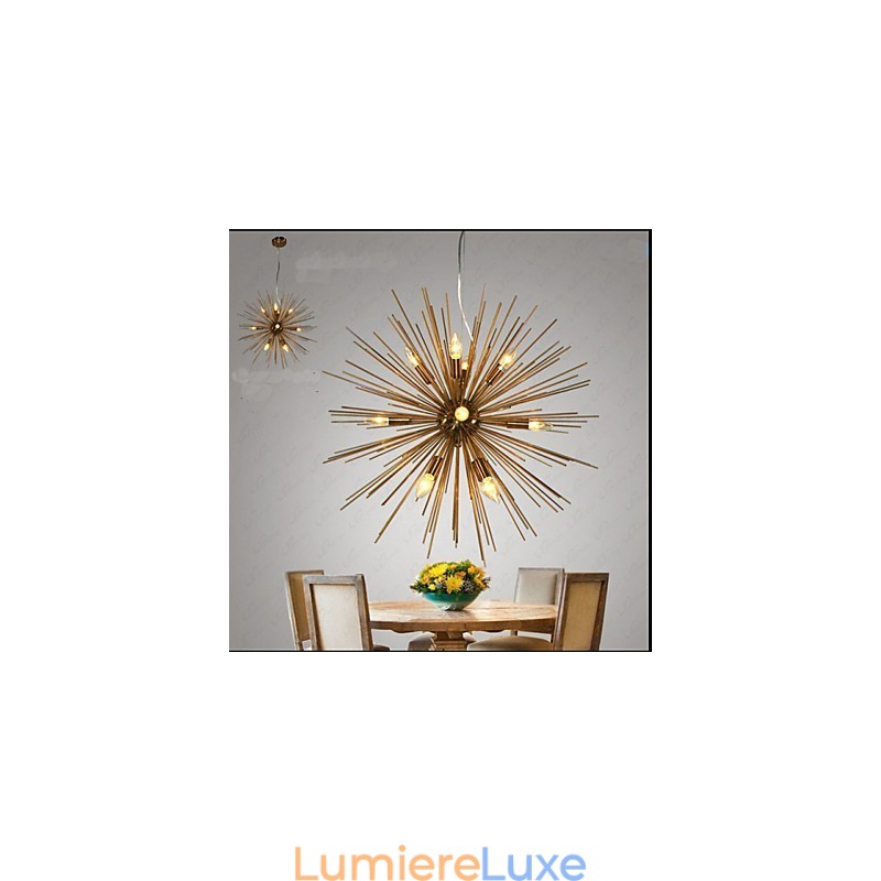 Lustre rétro imitation cuivre Creative line 12