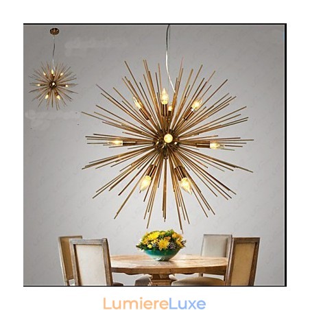 Lustre rétro imitation cuivre Creative line 12 Lustre rétro imitation cuivre Creative line 12