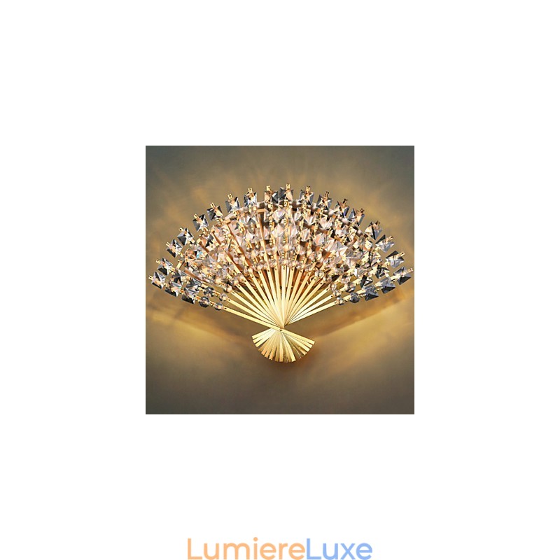 Lampe murale en cristal contemporaine et minimaliste pour la Saint-Valentin
