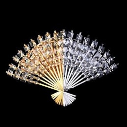 Lampe murale en cristal contemporaine et minimaliste pour la Saint-Valentin