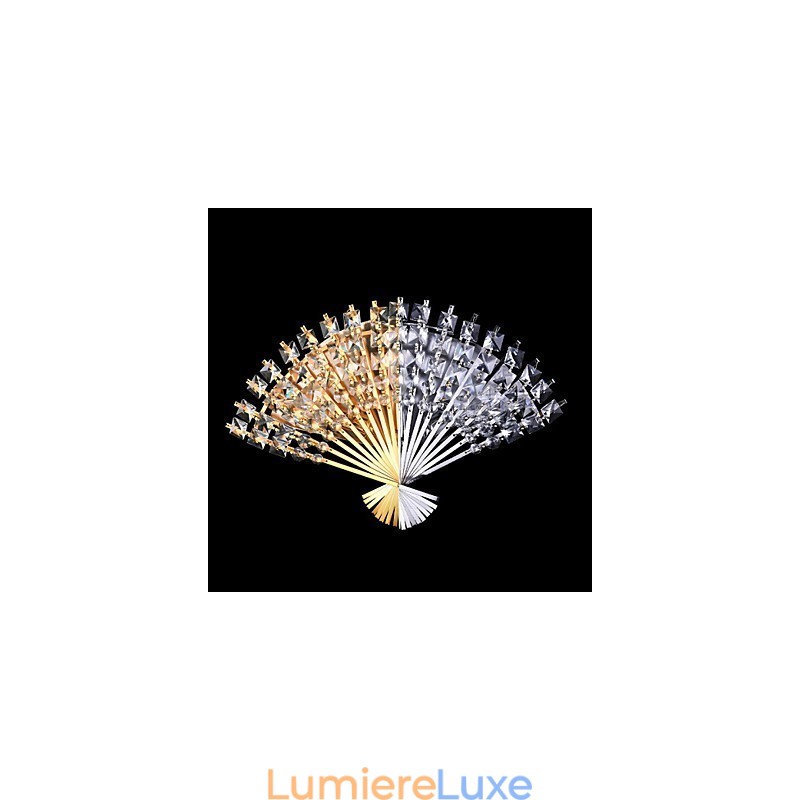 Lampe murale en cristal contemporaine et minimaliste pour la Saint-Valentin