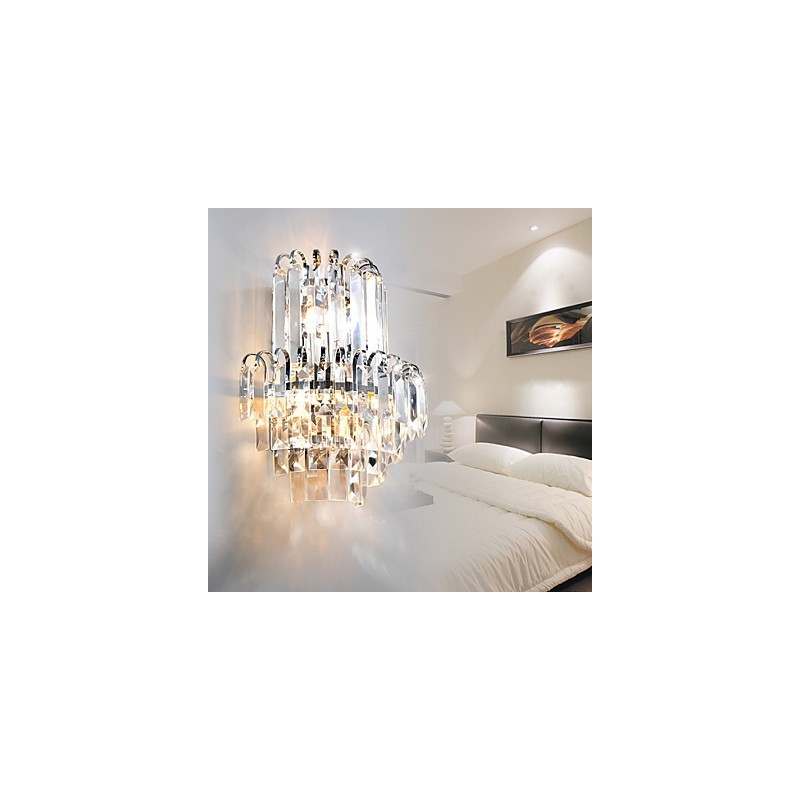 Appliques murales en cristal, modernes et contemporaines, en verre
