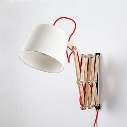 Appliques murales de lecture Mini Style traditionnel Classique Bois Bambou