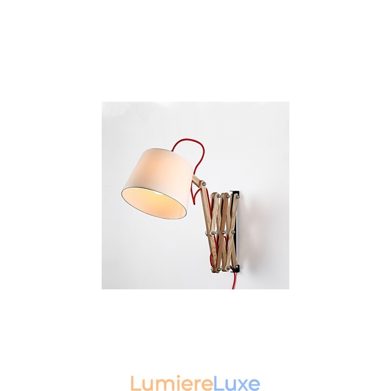 Appliques murales de lecture Mini Style traditionnel Classique Bois Bambou