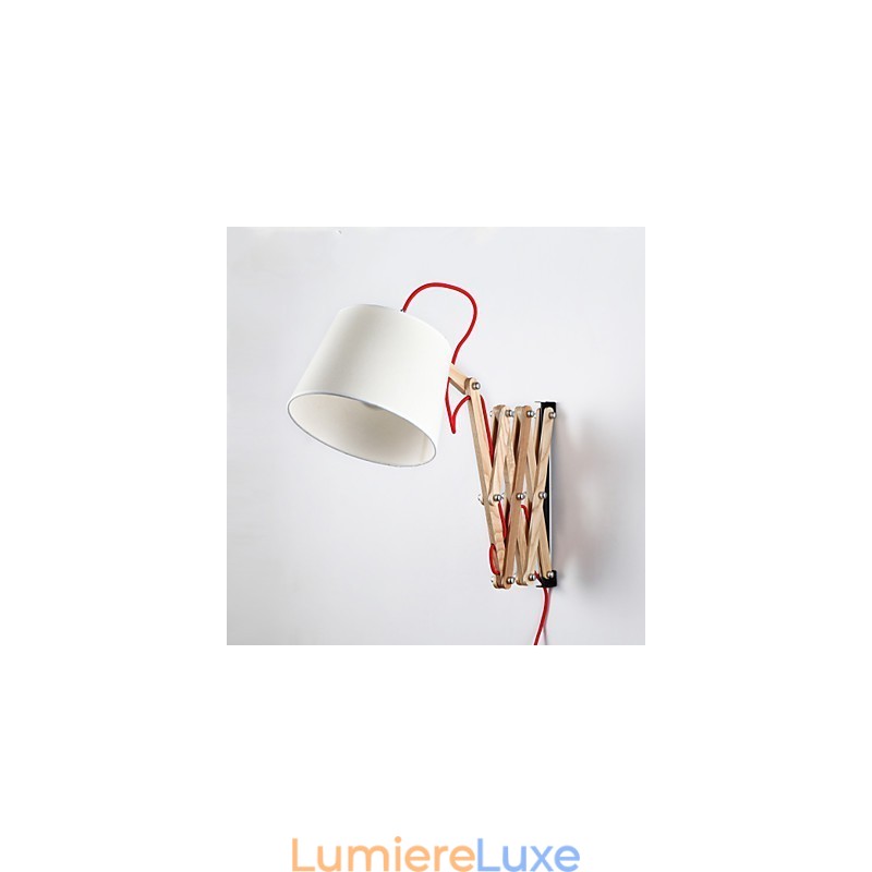 Appliques murales de lecture Mini Style traditionnel Classique Bois Bambou