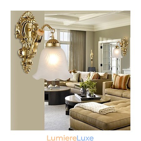 Appliques murales Mini Style Traditionnel Classique Métal E27 Appliques murales Mini Style Traditionnel Classique Métal E27