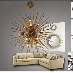Lustre rétro imitation cuivre Creative line 12