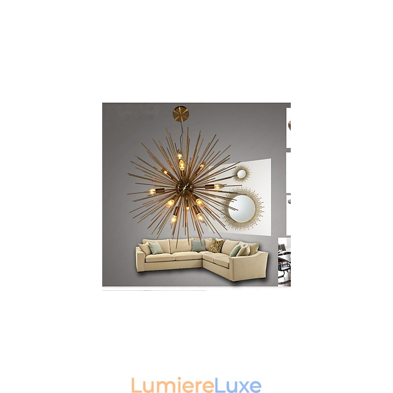 Lustre rétro imitation cuivre Creative line 12