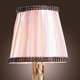 Applique murale élégante en cristal rose