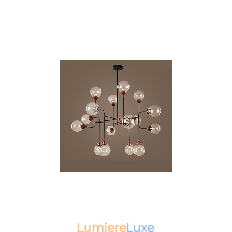 Un créateur sous contrat a joué le rôle d'American Glass Ball Sitting Magic Beans Droplight