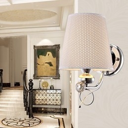 Appliques murales en cristal de style européen, contemporaines et décontractées