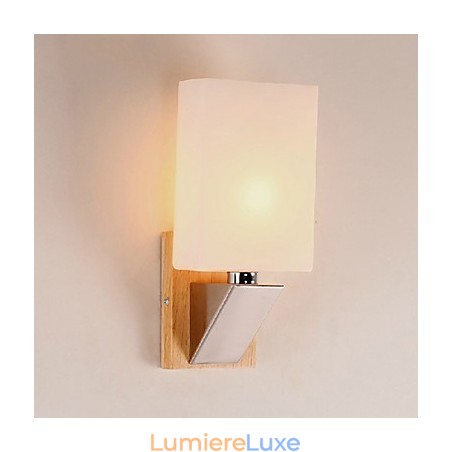 Appliques murales modernes contemporaines en bois et bambou Appliques murales modernes contemporaines en bois et bambou