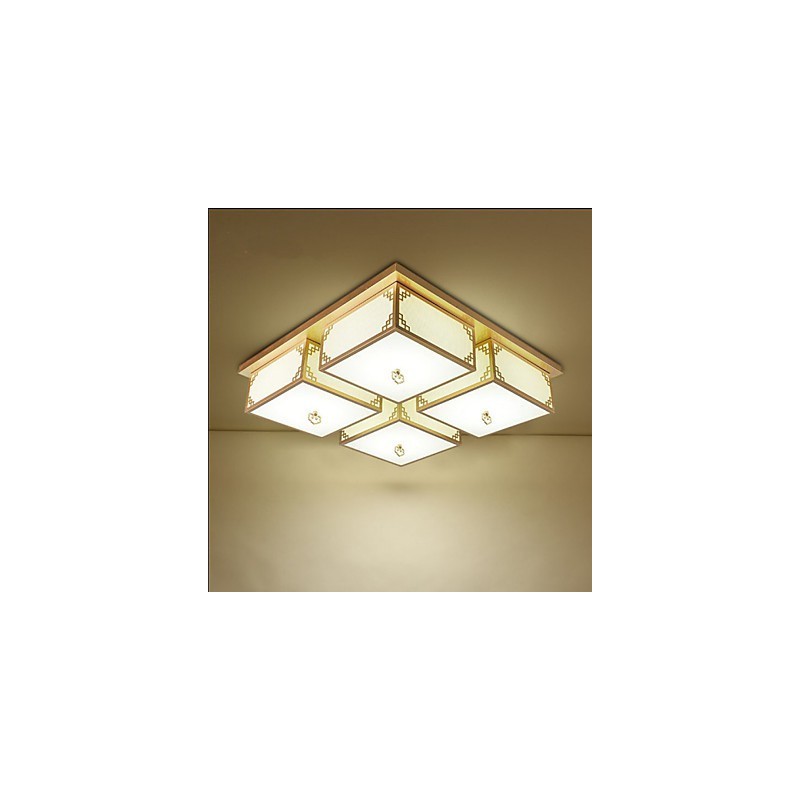 Une lampe de style chinois en fer pour un éclairage d'ambiance