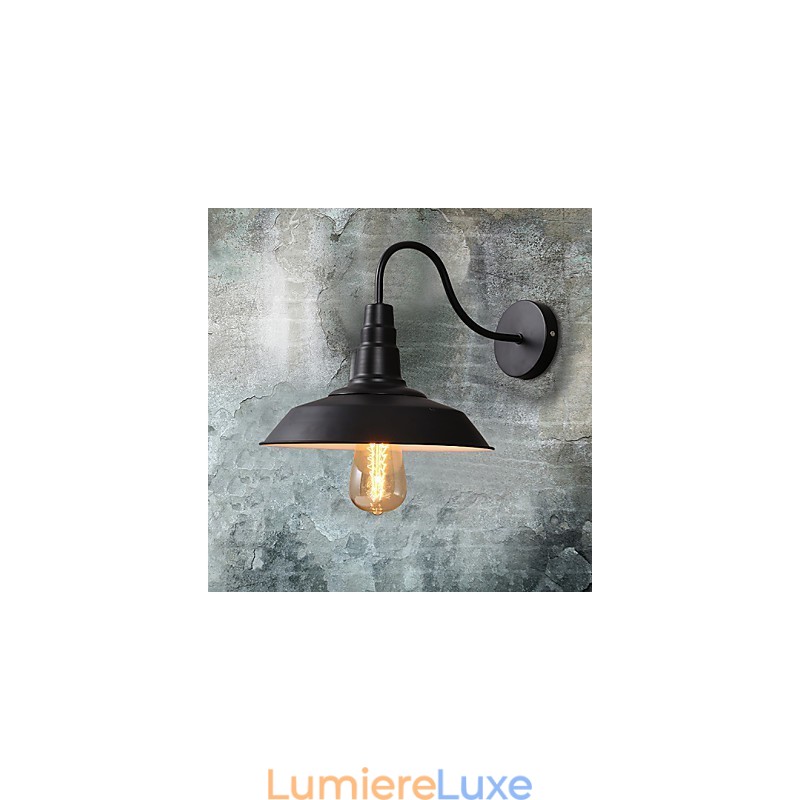 Restaurer les anciennes manières est l'ancien lampadaire Balcon Couloir Lampe murale en fer forgé