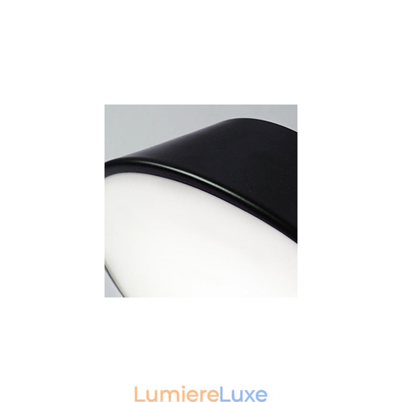 Plafonnier 3 lumières en métal acrylique simple et moderne