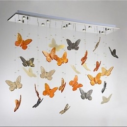 Lampe Suspension Papillon Lampe Cristal