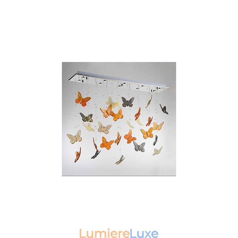 Lampe Suspension Papillon Lampe Cristal