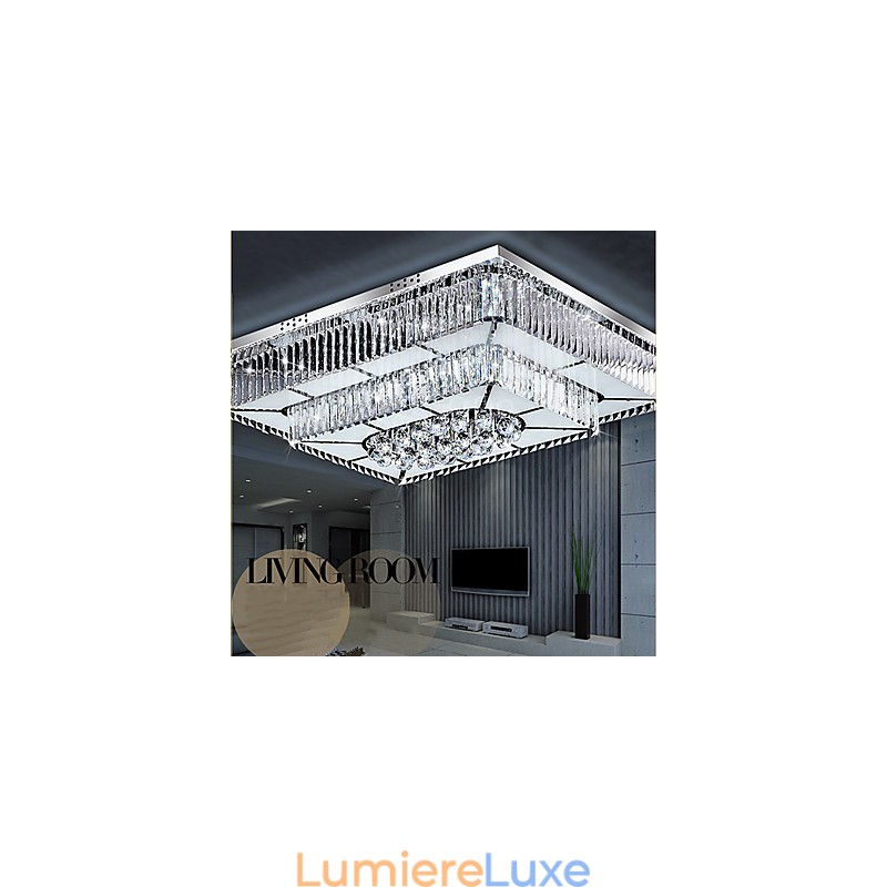 Plafonnier en verre contemporain moderne