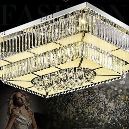 Plafonnier en verre contemporain moderne